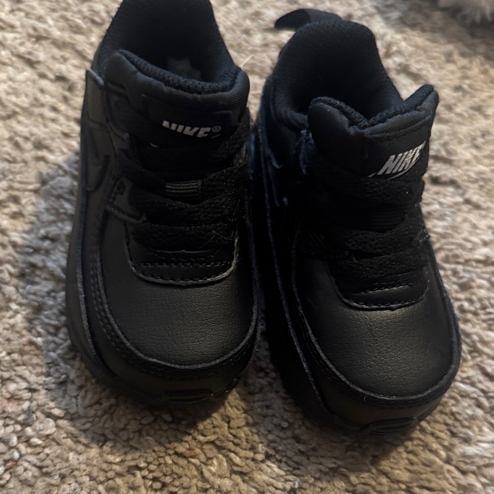 Nike Kids All-Black Sneakers